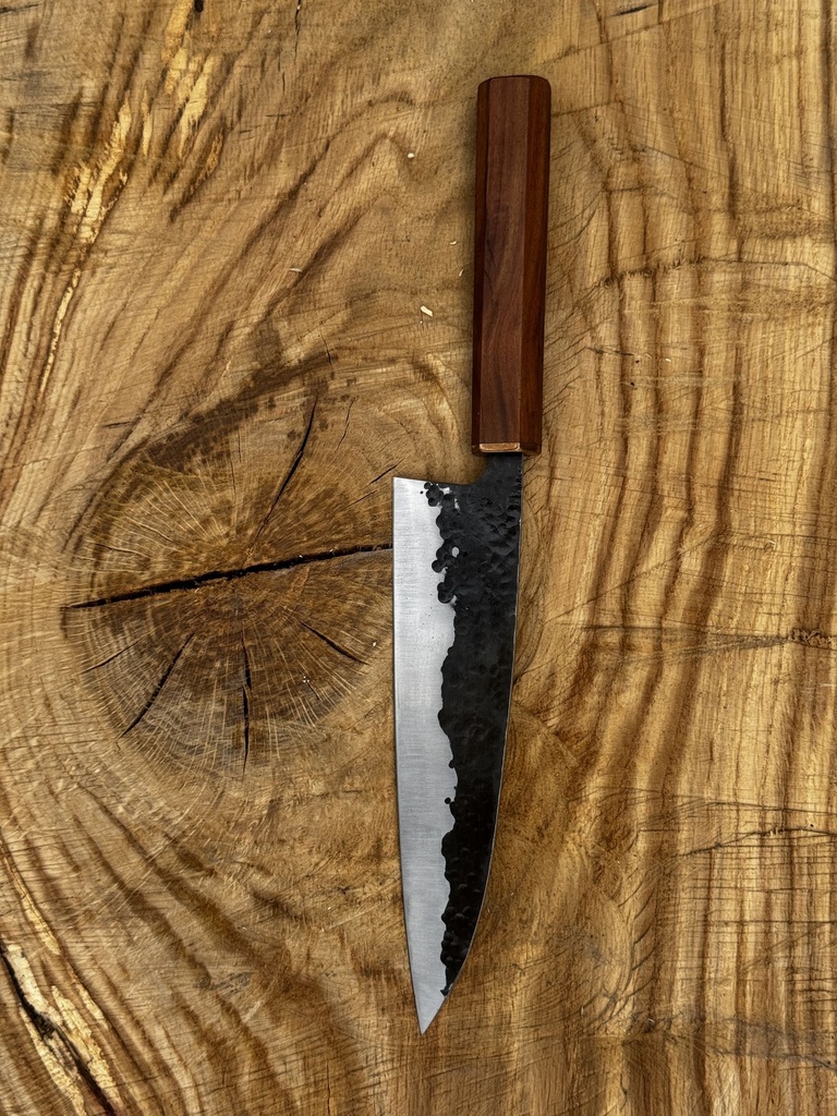 Nitro-B Steel Chef’s Knife With Pao Rosa & Copper Handle