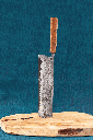 Nakiri with 80CrV2 Core and 15n20 Cladding – Monowood Teak Handle