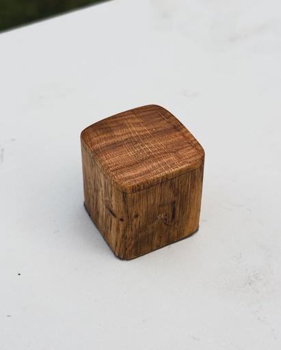 Square Apple Wood Magnetic Knife Holder